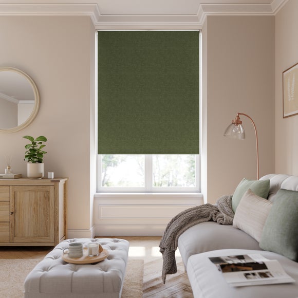 Crush Velour Blackout Made to Measure Roller Blind