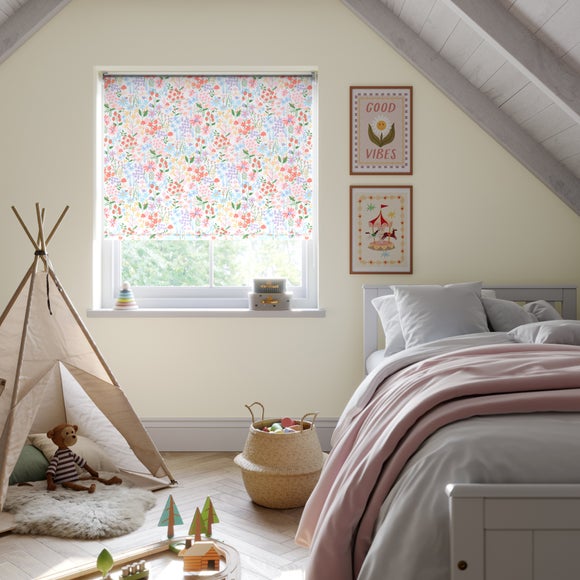 Ladybird Garden Blackout Made to Measure Roller Blind