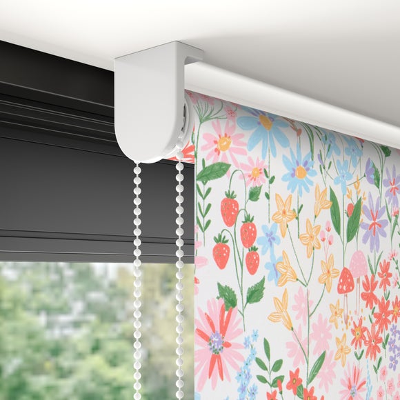 Ladybird Garden Blackout Made to Measure Roller Blind Multicoloured