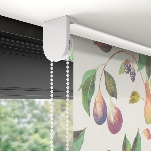 Fruit Trail Fire Retardant Daylight Made to Measure Roller Blind Cream