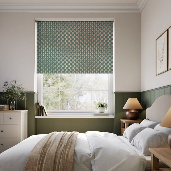 Lizzy Tile Fire Retardant Blackout Made to Measure Roller Blind