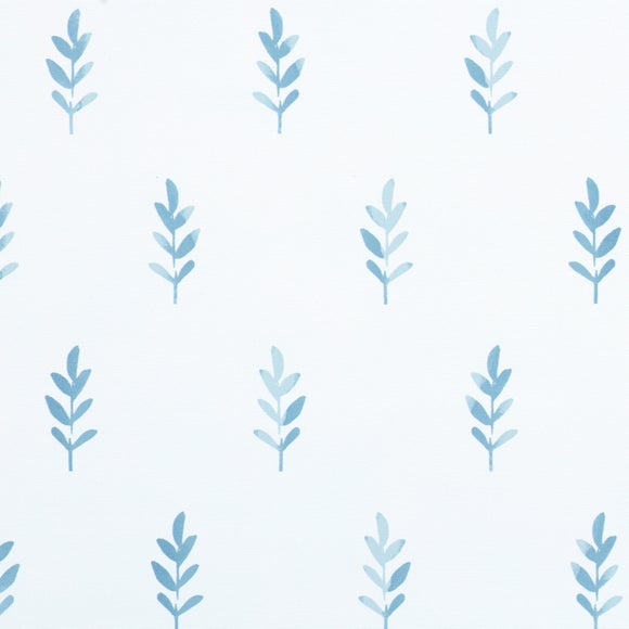 Harper Stem Blackout Made to Measure Roller Blind Blue