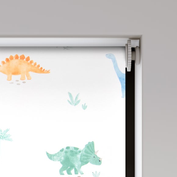 Dinosaurs Blackout Made to Measure Roller Blind Multicoloured