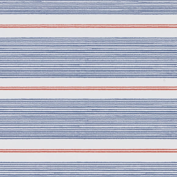 Holton Stripe Blackout Made to Measure Roller Blind Blue