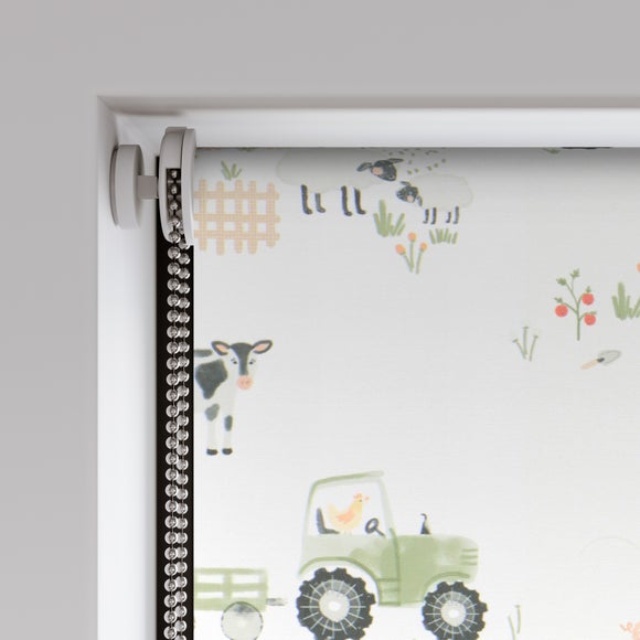 Farmyard Friends Blackout Made to Measure Roller Blind Multicoloured