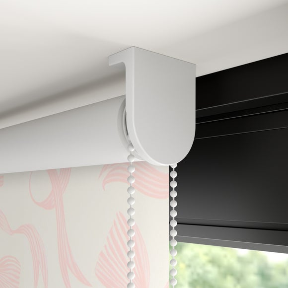 Bows Blackout Made to Measure Roller Blind Pink