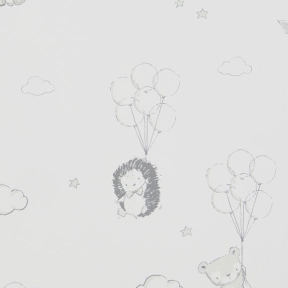 Animals and Balloons Blackout Made to Measure Roller Blind Ivory