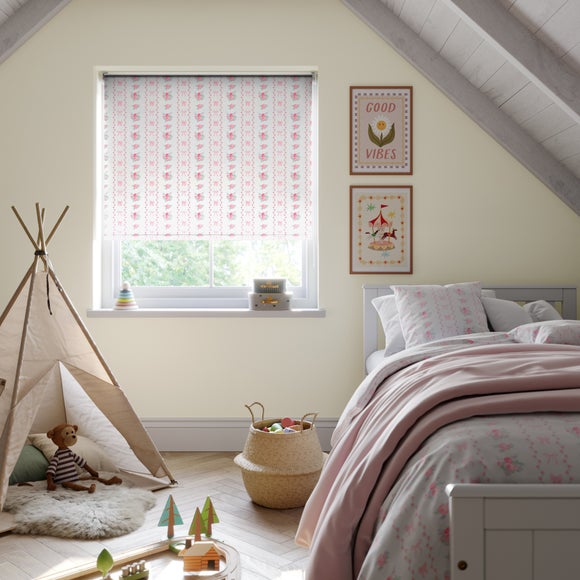 Vintage Floral Blackout Made to Measure Roller Blind