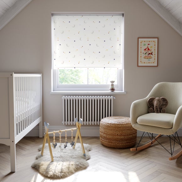 Moon and Stars Blackout Made to Measure Roller Blind