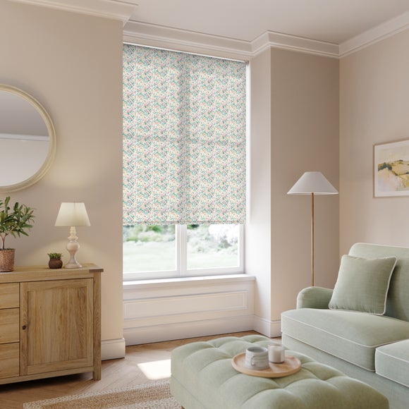 Ditzy Floral Daylight Made to Measure Roller Blind Multicoloured