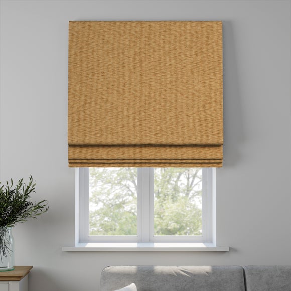 Fowey Made to Measure Roman Blind Honey
