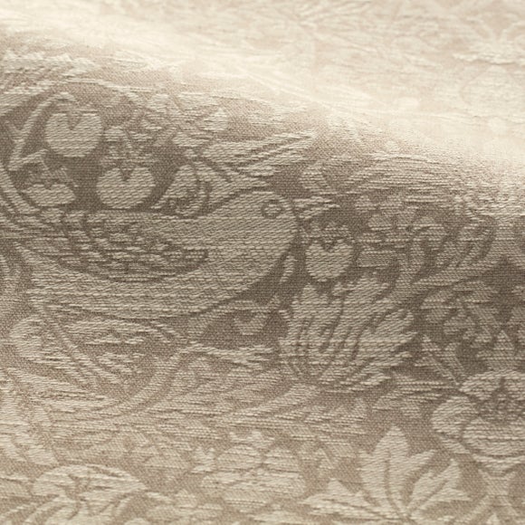 William Morris At Home Strawberry Thief Woven Made to Order Tieback Strawberry Thief Woven Slate