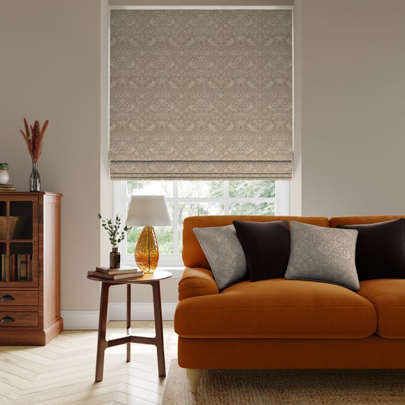 William Morris At Home Strawberry Thief Woven Made to Measure Roman Blind