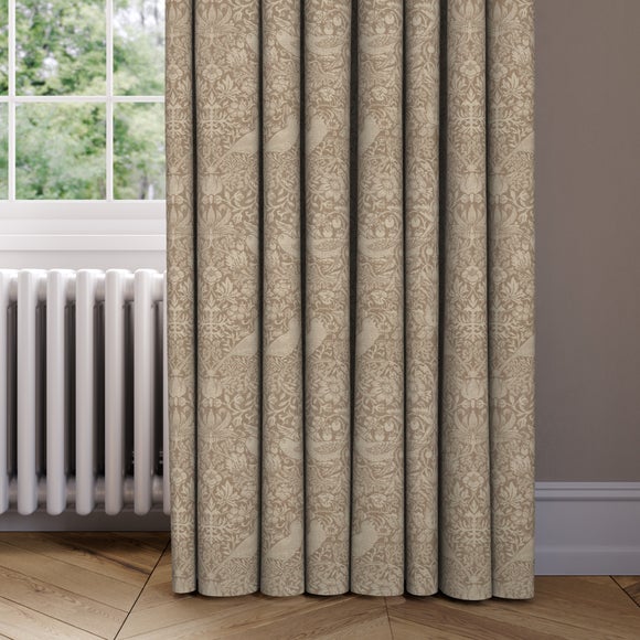 William Morris At Home Strawberry Thief Woven Made to Measure Curtain