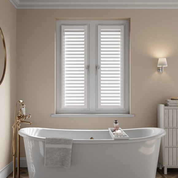Perfect Fit Made to Measure Shutter Glacier White Shutter