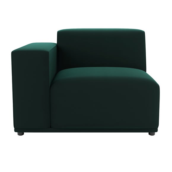 dunelm bottle green chair