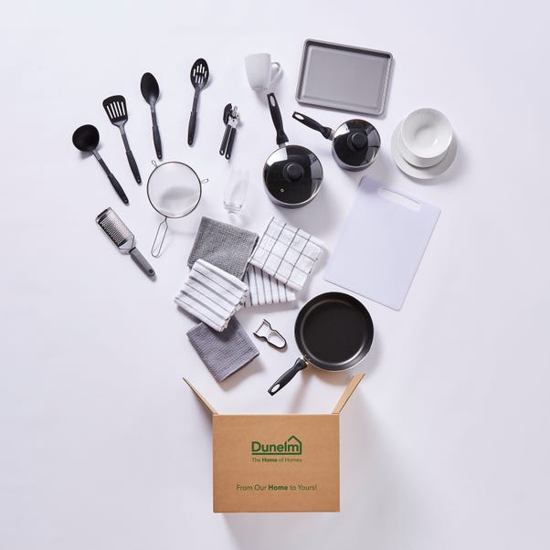 Kitchen Student Essentials Starter Pack- White White
