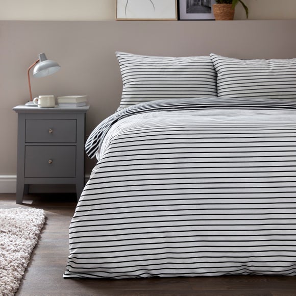 dunelm striped bedding