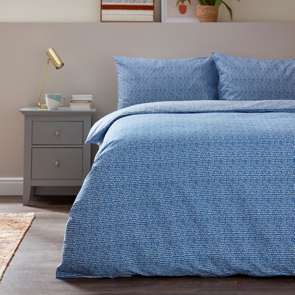 blue spotty duvet cover