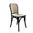Leo Dining Table with Tulle Chairs Black