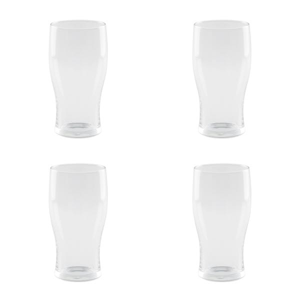 Set of 4 Essentials Beer Glasses image 1 of 2