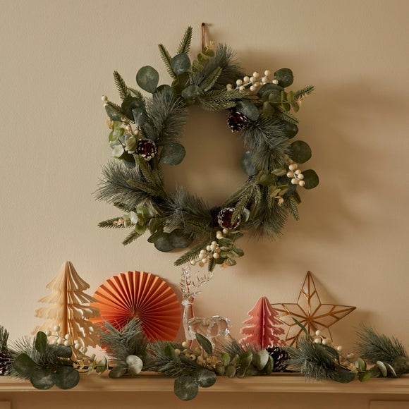 Christmas Wreath & Garlands | Dunelm