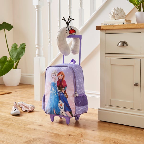 Kids Frozen Backpack and Travel Pillow MultiColoured