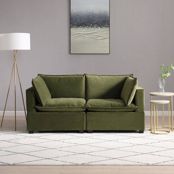 Green sofa store dunelm