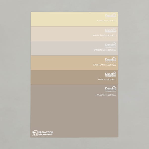 Eggshell Natural Self Adhesive Paint Swatch Bundle image 1 of 1