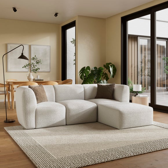 Click to view product details and reviews for Romy Chunky Tonal Boucle Modular Reversible Corner Chaise Sofa. Click to view product details and reviews for Romy Chunky Tonal Boucle Modular Reversible Corner Chaise Sofa.