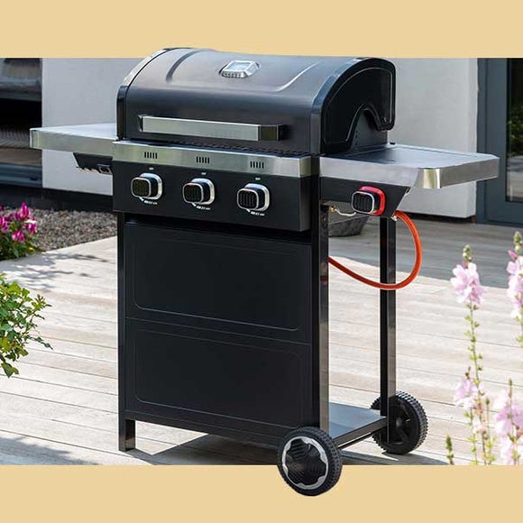 Norfolk Grills Vista 300 Gas 3 Burner with Side Burner