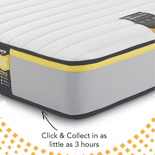 Jay-Be Benchmark S5 Hybrid Rolled Medium Pocket Sprung Mattress