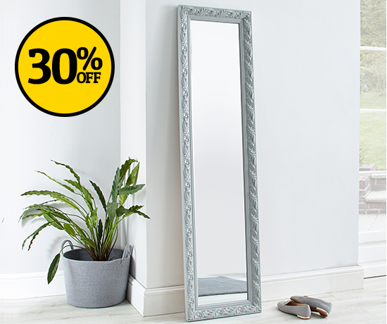 Decorative Leaner Mirror