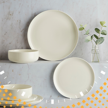 Pure 12 Piece Dinner Set