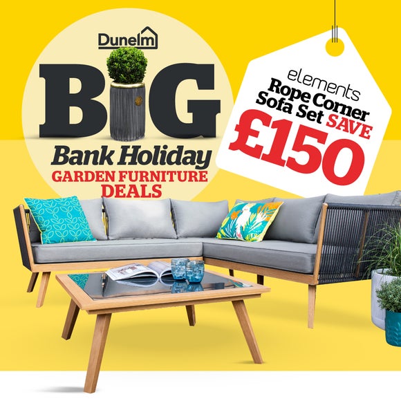 BIG bank holiday garden furniture deals