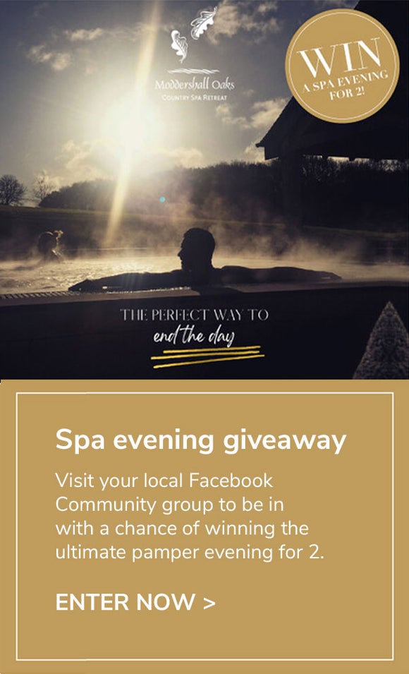 Spa evening giveaway