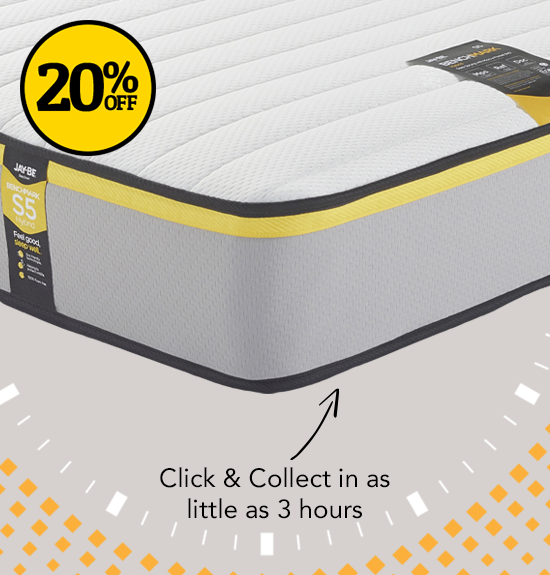 Jay-Be Benchmark S5 Hybrid Rolled Medium Pocket Sprung Mattress