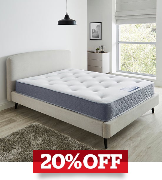 Fogarty Memory Foam Top Open Coil Mattress