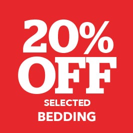 20% off selected bedroom