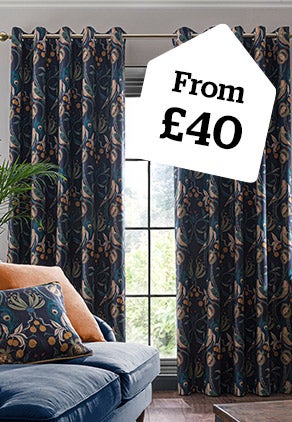 Havisham Navy Blackout Curtains