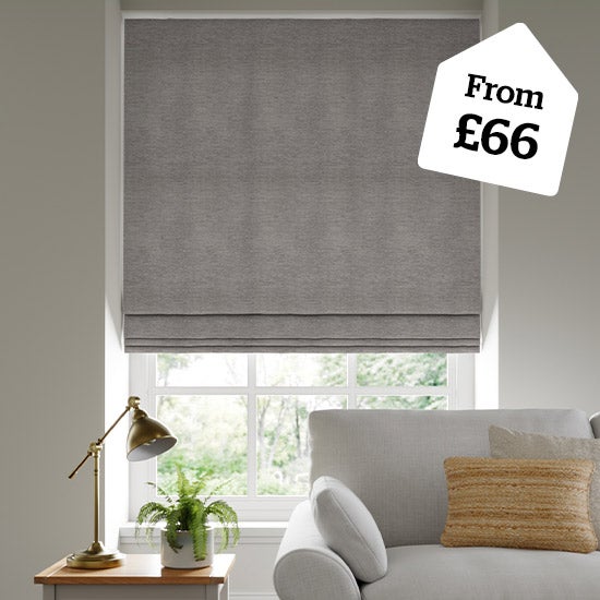 Kensington Made to Measure Blackout Roman Blind