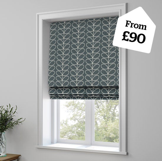 Orla Kiely Made to Measure Blackout Roman Blind