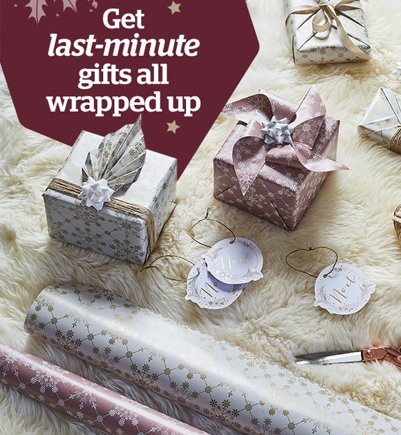 Get last-minute gifts all wrapped up