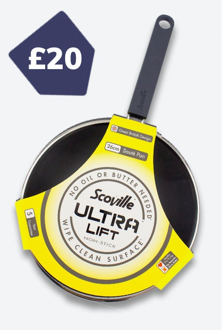 Scoville Ultra Lift Non Stick Saute Pan