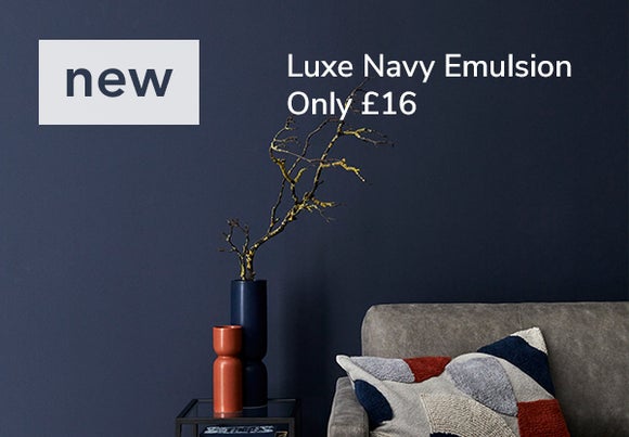 Dunelm Matt Emulsion Luxe Navy