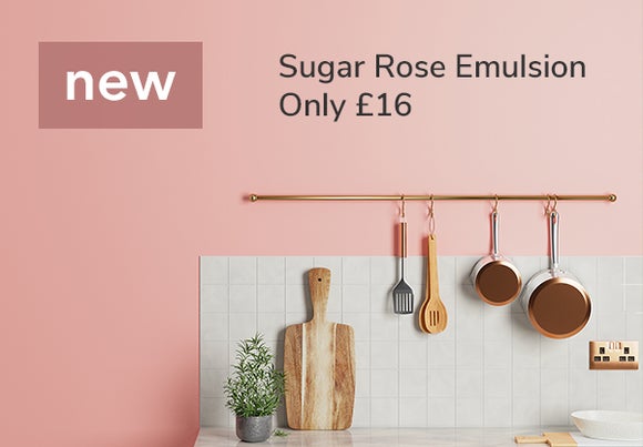 Dunelm Matt Emulsion Sugar Rose