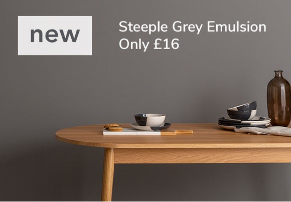 Dunelm Matt Emulsion Steeple Grey