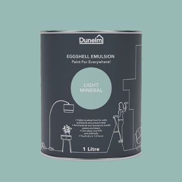 Dunelm Light Mineral Eggshell Emulsion Paint