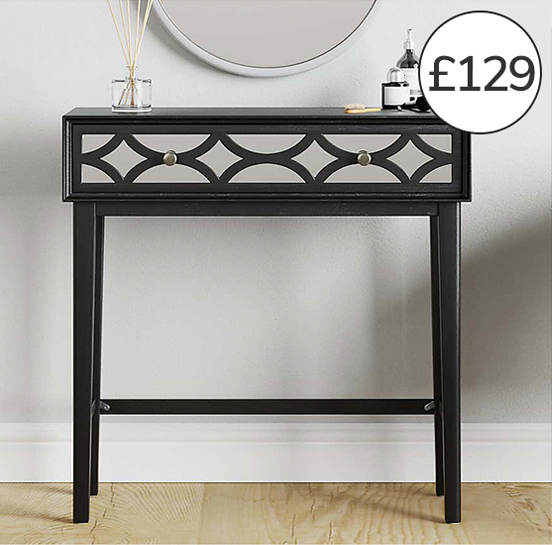 Delphi Black Dressing Table - 5* - Well made and looks fabulous