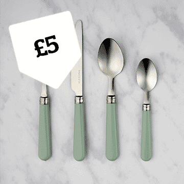 Seafoam 16 Piece Cutlery Set